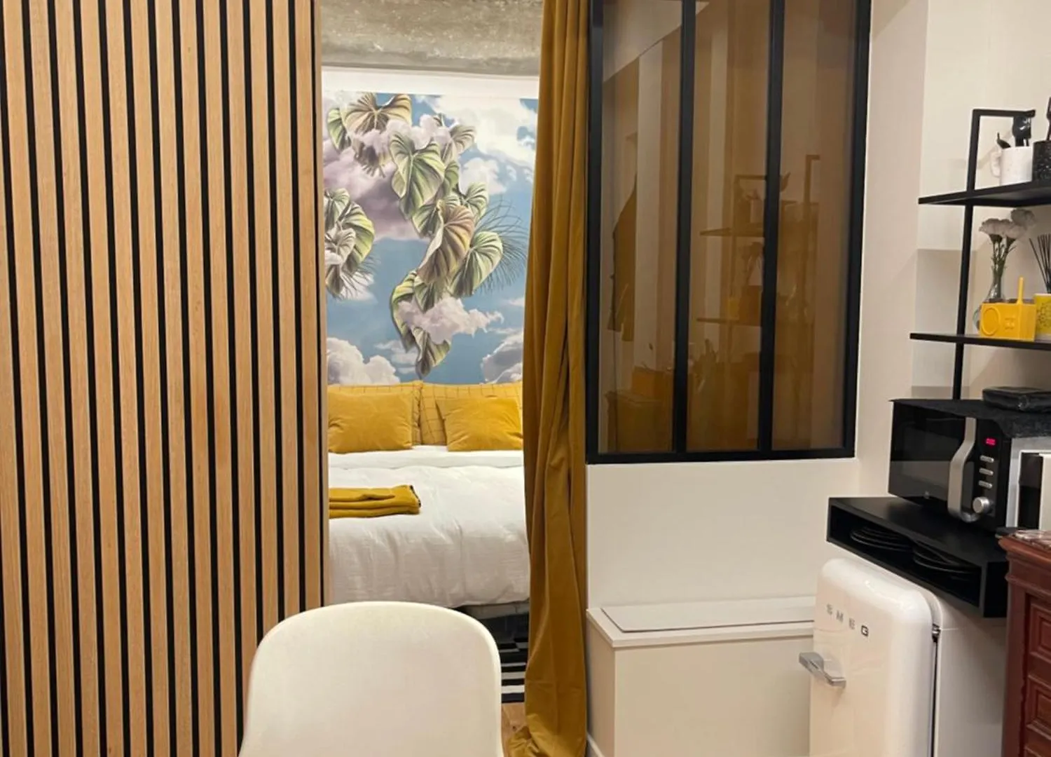 公寓 Le Loft Bleu La Madeleine - Un Mini Loft Design Et Tres *