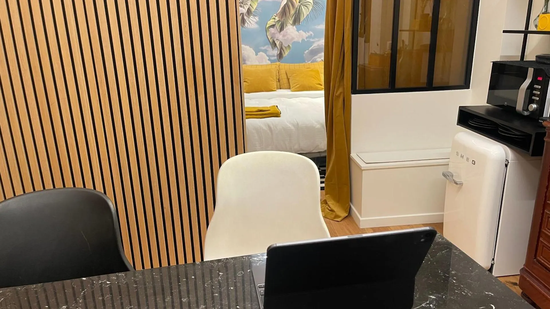 Le Loft Bleu La Madeleine - Un Mini Loft Design Et Tres Apartment *